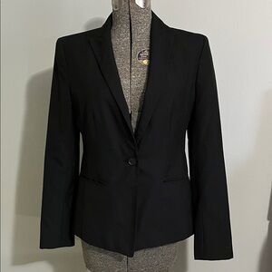 Ann Taylor Factory Classic Black Blazer